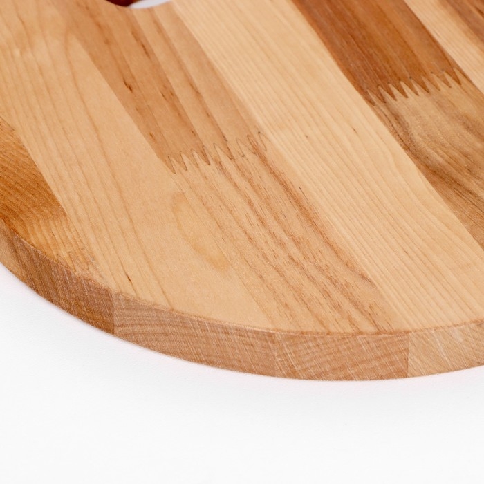 Набор досок разделочных Набор досок разделочных "Круг с ручкой" в кассете D=35х1,8;30х1,8;25х1,8 см