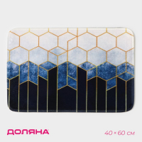 Коврик для ванной и туалета Доляна &laquo;Космос&raquo;, 40&times;60 см