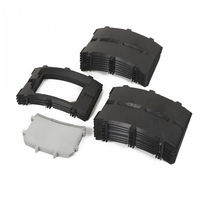 Компостер, 1 200 л, пластик, чёрный Компостер, 1 200 л, пластик, чёрный