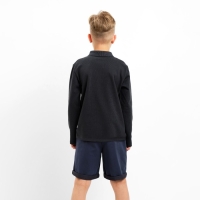 Джемпер (поло) детский MINAKU цвет графит, рост 110