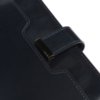 Ежедневник недатированный, A5 136 листов, кожзам, deVENTE. Prestige, твердая обложка с поролоном, карман, перфорация, ляссе, блок 70%, синий Ежедневник недатированный, A5 136 листов, кожзам, deVENTE. Prestige, твердая обложка с поролоном, карман, перфорация, ляссе, блок 70%, синий