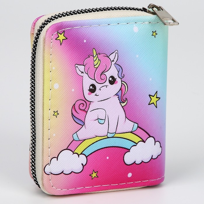 Кошелёк &laquo;Единорог&raquo; 10х8,5х2 см