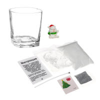 Набор для творчества &laquo;Делаем новогоднюю гелевую свечу: снеговик&raquo;