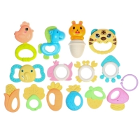 Набор погремушек &laquo;Беби&raquo;, с эластичными элементами, 12 шт., Крошка Я