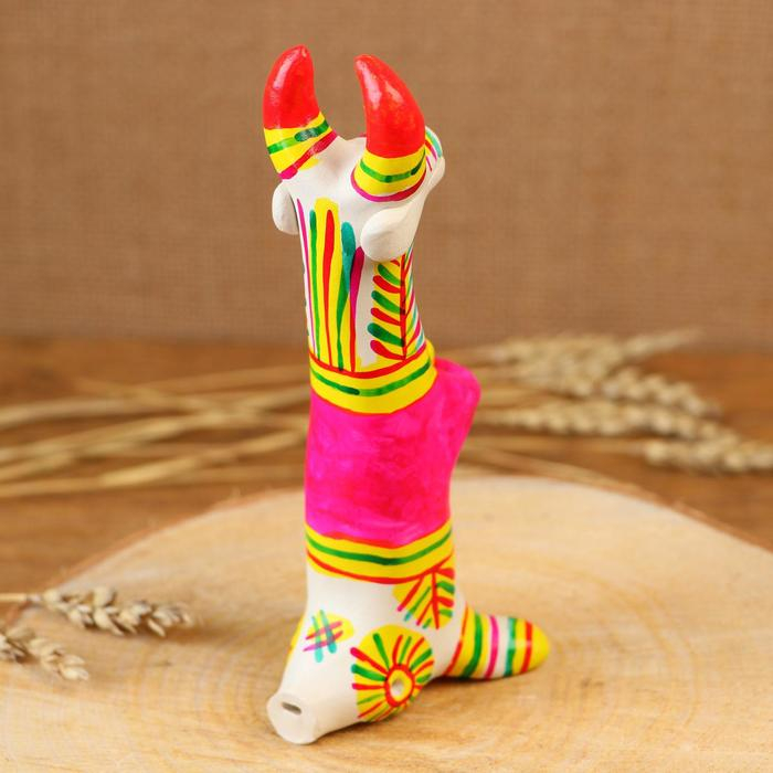 Филимоновская игрушка &laquo;Корова&raquo;