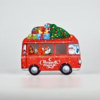 Коробка подарочная &laquo;Весёлая компания&raquo;, 21 х 18 х 5 см, Новый год