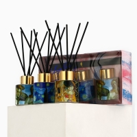 Диффузор ароматический палочки, ароматизатор для дома &laquo;Аромадиффузор: Живопись&raquo;, 3 шт., 50 мл.