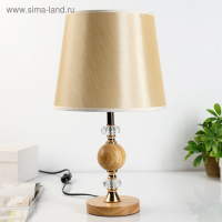 Лампа настольная "Квин" 1хЕ27 40Вт 25х25х43 см RISALUX Лампа настольная "Квин" 1хЕ27 40Вт 25х25х43 см RISALUX