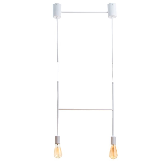 Светильник BayerLux "Лучик" 2хЕ27 40Вт белый 40х5х30-130см