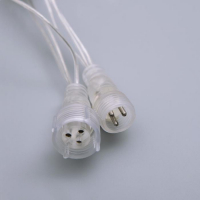 Гирлянда &laquo;Сеть&raquo; 2 &times; 3 м, IP44, УМС, прозрачная нить, 384 LED, свечение белое, 220 В