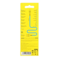 Кабель Borofone BX51, Type-C - USB, 3 А, 1 м, PVC оплётка, чёрный Кабель Borofone BX51, Type-C - USB, 3 А, 1 м, PVC оплётка, чёрный