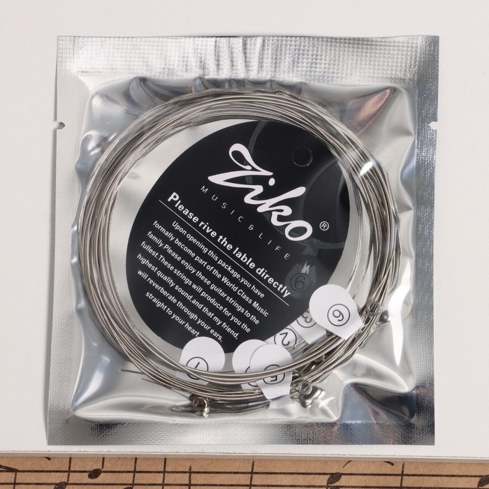 Струны электрогитары Ziko DNF-009 никелевые 09-42 Струны электрогитары Ziko DNF-009 никелевые 09-42