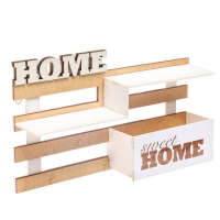 Ключница настенная с полкой &laquo;Ступеньки&raquo;, 30 х 18 см.