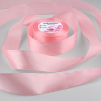 Лента атласная, 40 мм × 23 ± 1 м, цвет розовый №04 Лента атласная, 40 мм × 23 ± 1 м, цвет розовый №04