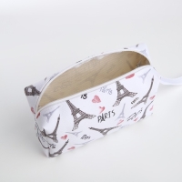 Косметичка на молнии, цвет белый Косметичка на молнии, цвет белый