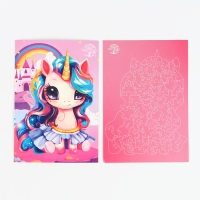 Пазлы деревянные фигурные детские &laquo;Сказочный единорожик&raquo;, 75 элементов