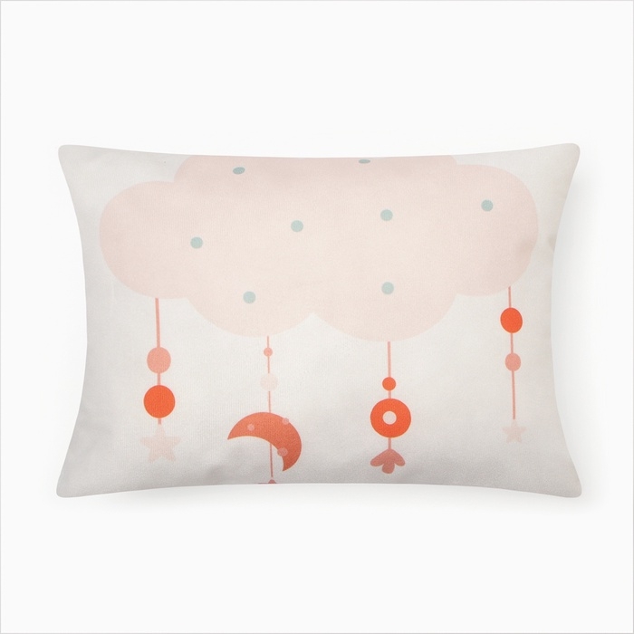 Подушка декоративная Этель "Облако",  30*40 см, велюр 100% п/э