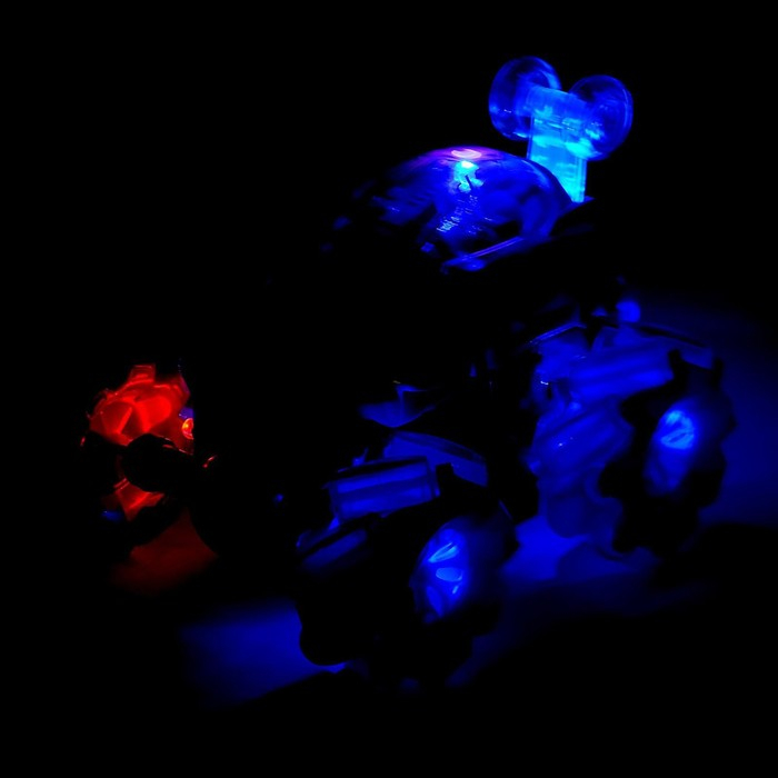 Перевёртыш радиоуправляемый &laquo;Скорость&raquo;, работает от батареек, 27 MHz, световые эффекты, МИКС