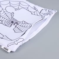 Хэллоуин. Наволочка под раскраску &laquo;Паутина&raquo;, 30 х 30 см