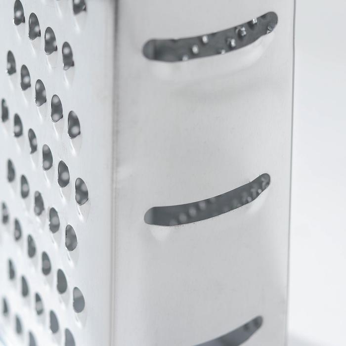 Тёрка четырёхгранная Доляна &laquo;Классика&raquo;, 20 см, цвет МИКС