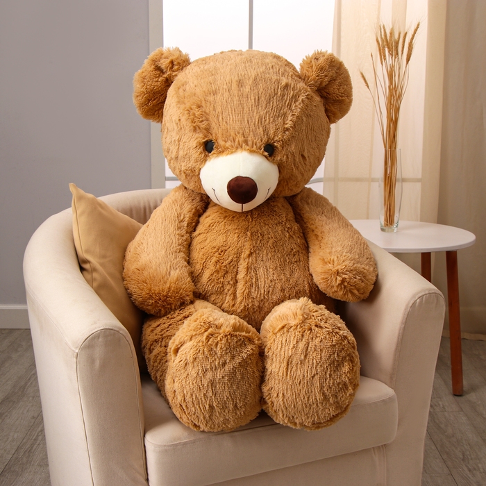 Мягкая игрушка &laquo;Медведь&raquo;, 110 см, коричневый