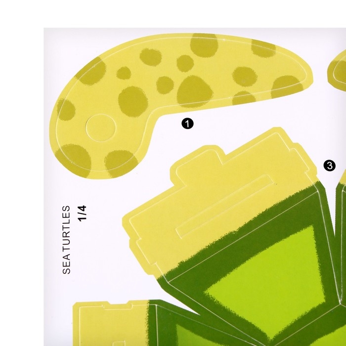 Набор для творчества создние 3D фигурки &laquo;Черепаха&raquo;