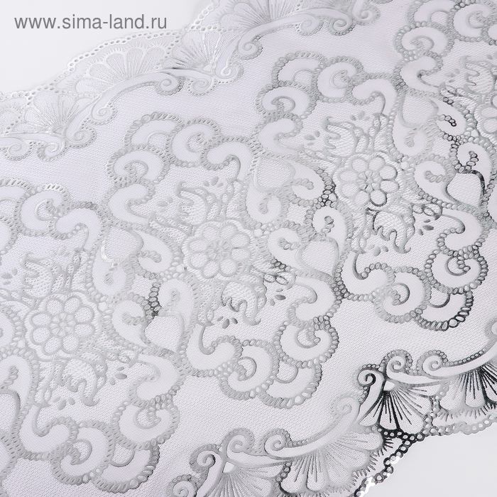 Клеёнка на стол &laquo;Узор&raquo;, ажурная, ширина 50 см, рулон 20 метров, толщина 0,4 мм