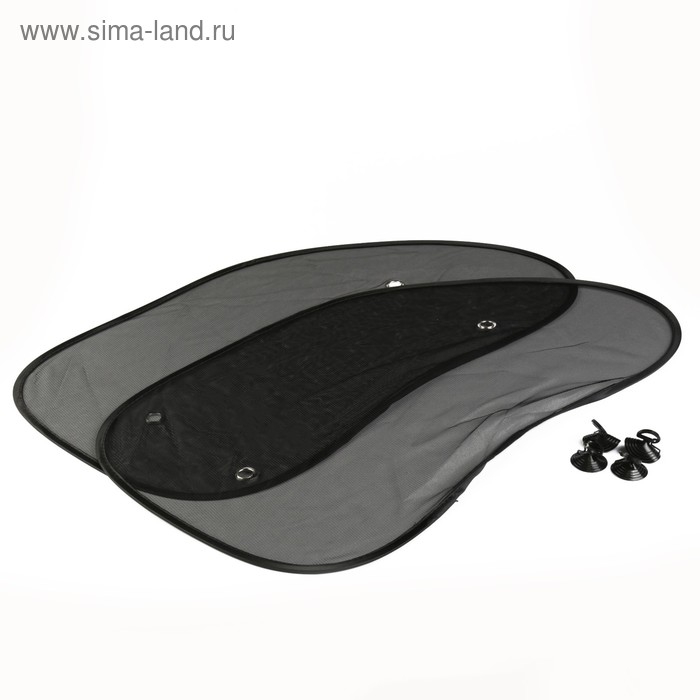 Шторки солнцезащитные Airline ASPS-M-04, на боковые стекла, 65х38 см, 2 шт. Шторки солнцезащитные Airline ASPS-M-04, на боковые стекла, 65х38 см, 2 шт.