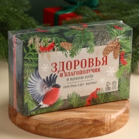 Подарочный набор &laquo;Новый год:Здоровья и благополучия&raquo;: сбор трав 3 шт. х 20 г., варенье из сосновых шишек 100 мл.