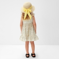 Сарафан для девочки MINAKU «Ромашки», цвет молочный, рост 122 см Сарафан для девочки MINAKU «Ромашки», цвет молочный, рост 122 см