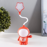 Настольная лампа "Астронавт" МИКС LED 3Вт USB АКБ 9х7х21 см RISALUX Настольная лампа "Астронавт" МИКС LED 3Вт USB АКБ 9х7х21 см RISALUX