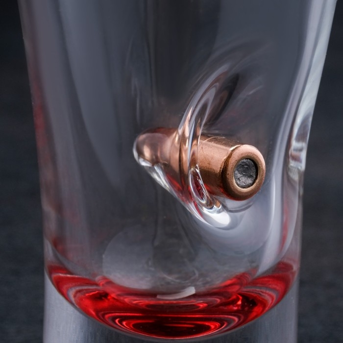 Стопки Стопки "Непробиваемые. Лакмикс", 3 шт., с пулей