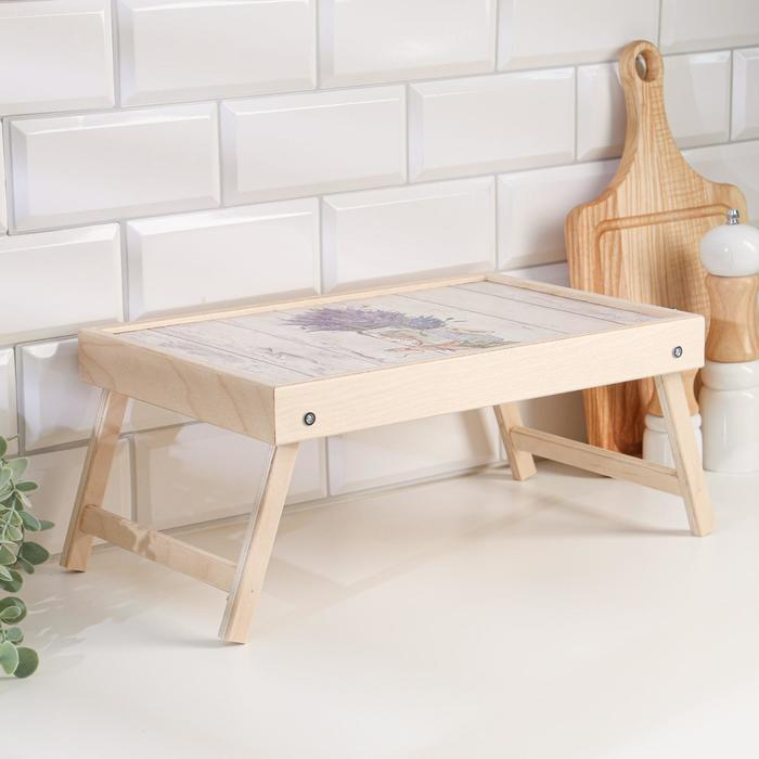 Столик - поднос сувенирный Столик - поднос сувенирный "№2" 25х37,5 см