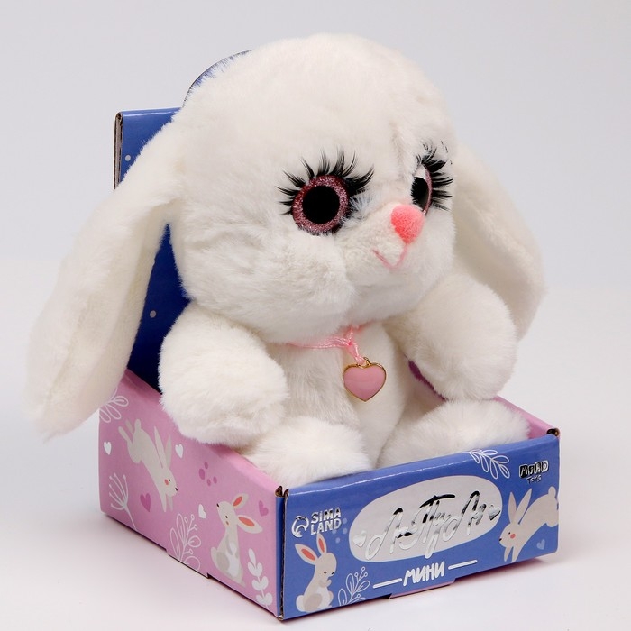 Мягкая игрушка &laquo;Зайка&raquo; , цвет белый