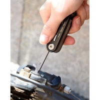 Мультитул 11в1: отвертки, ключи, линейка, черный Мультитул 11в1: отвертки, ключи, линейка, черный