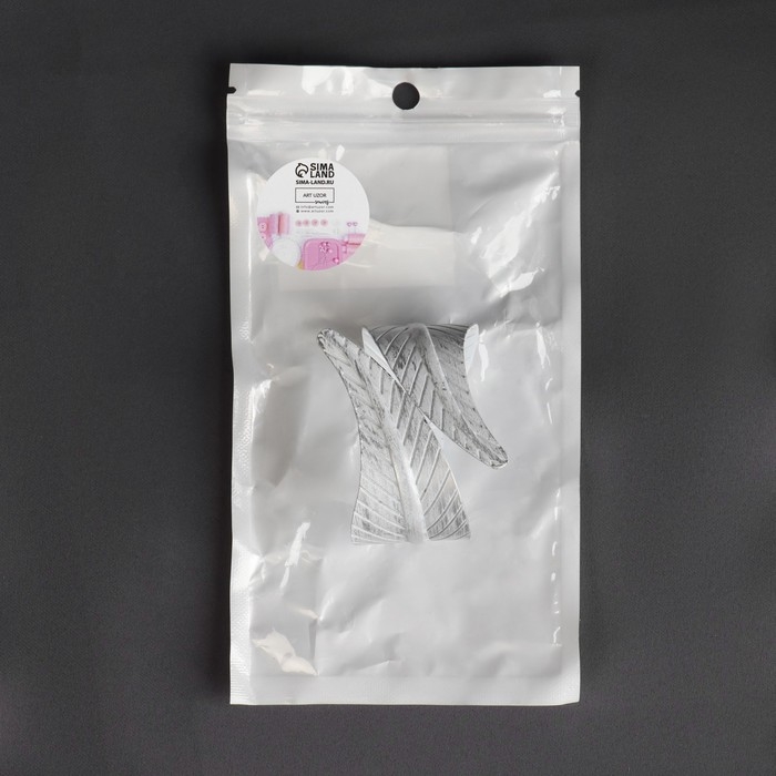 Подхват для штор &laquo;Лаврушка&raquo;, d = 6,3 &times; 10 см, цвет серый