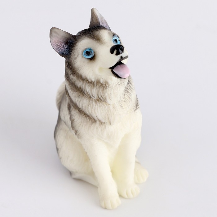 Миниатюра кукольная &laquo;Сибирский хаски&raquo;