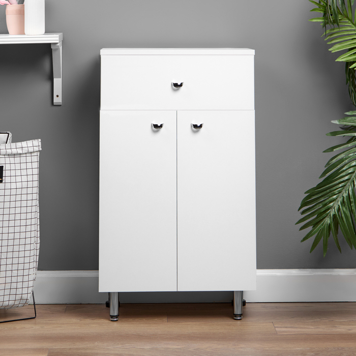 Комод для ванной комнаты "Вега 5001" белый, 50 х 30,3 х 85,4 см