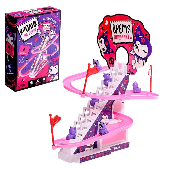 Игровой набор «Кролик на лесенке», 6 фигурок, 3+ Игровой набор «Кролик на лесенке», 6 фигурок, 3+