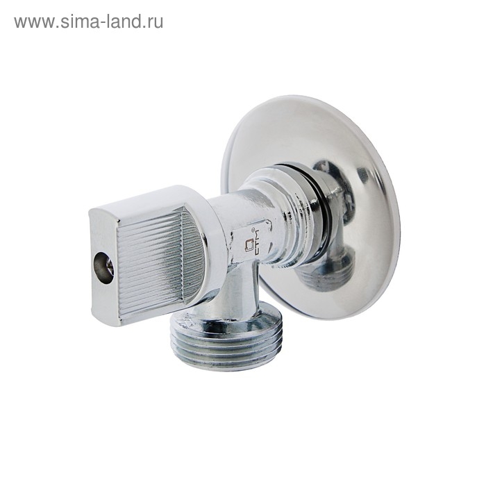 Кран шаровой Кран шаровой "СТМ", 1/2" и 3/4", наружная резьба, для быт. приборов, угловой, бабочка, хром