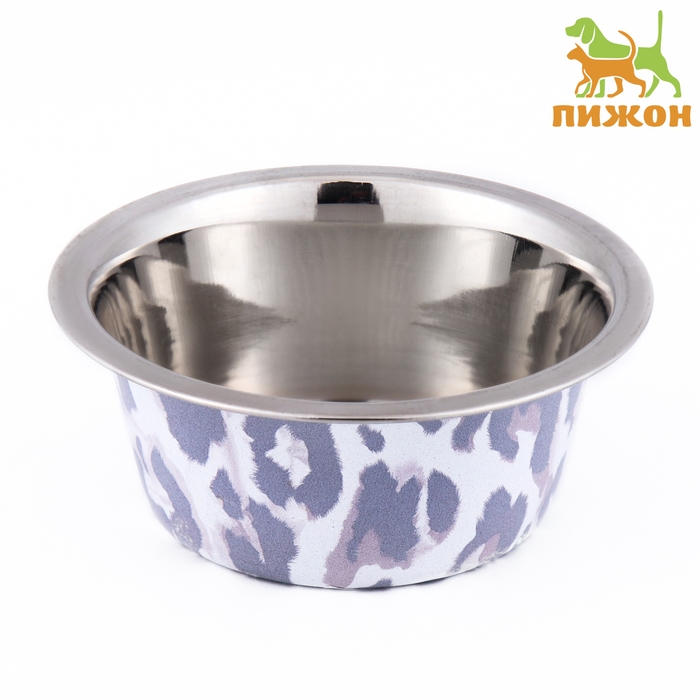 Миска цветная стандарт 200 мл, леопард Миска цветная стандарт 200 мл, леопард