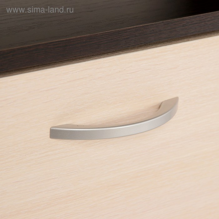 Обувница Приветливая-1, 600х222х1232, Венге темный/Венге светлый