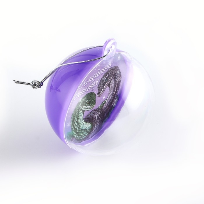 Новогодний шар ёлочный &laquo;Семейного счастья&raquo;, на Новый год, d = 6 см