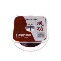 Леска NISUS FORWARD Carp & Feeder, диаметр 0.286 мм, тест 6.45 кг, 100 м, коричневая Леска NISUS FORWARD Carp & Feeder, диаметр 0.286 мм, тест 6.45 кг, 100 м, коричневая