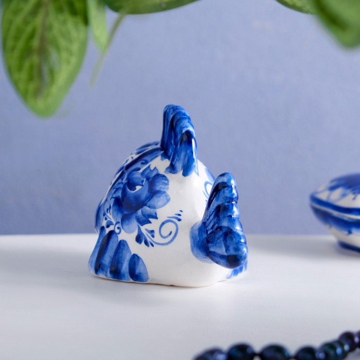 Сувенир &laquo;Рыбка&raquo;, 8 см, гжель