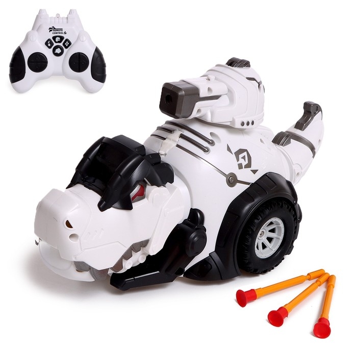 Робот динозавр «Пультовод» ZHORYA, программируемый, на пульте управления, интерактивный: свет, звук, на аккумуляторе, на русском языке, белый Робот динозавр «Пультовод» ZHORYA, программируемый, на пульте управления, интерактивный: свет, звук, на аккумуляторе, на русском языке, белый