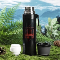 Термос с карабином «Всегда первый», 500 мл, сохраняет тепло 14 ч Термос с карабином «Всегда первый», 500 мл, сохраняет тепло 14 ч