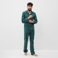 Пижама мужская KAFTAN Green mood, р.56