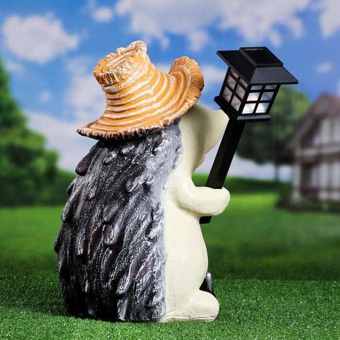 Садовый фонарь Садовый фонарь "Ежик с фонарем" 43см