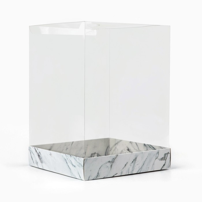 Коробка для кондитерских изделий «Мрамор», 15 х 15 х 20 см Коробка для кондитерских изделий «Мрамор», 15 х 15 х 20 см